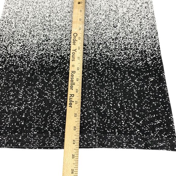 Athleta Flurry Blizzard Gradient Turtleneck Shirt Womens Ribbed Top Size Medium - Picture 7 of 14